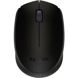 Logitech B170 OEM Maus Funk Infrarot Schwarz 3 Tasten 1000 dpi Integriertes Scrollrad
