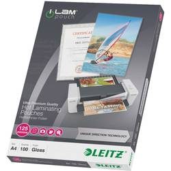 Leitz, LEITZ Laminiertasche A4 74810000 glanz, 125my 100 Stk