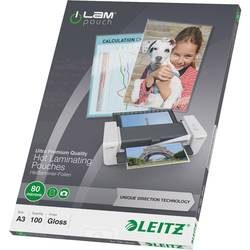 Leitz, LEITZ Laminiertasche A3 74850000 glanz, 80my 100 Stk