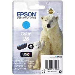 Epson, EPSON Tintenpatrone cyan T261240 XP 700/800 300 Seiten