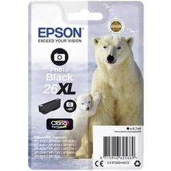 Epson, EPSON Tintenpatrone 26XL ph.schwarz T263140 XP 700/800 400 Seiten