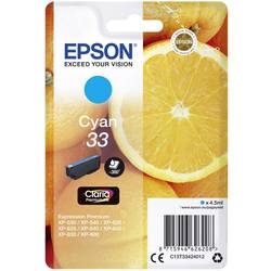 Epson, EPSON Tintenpatrone cyan T334240 XP-530/630/830 300 Seiten