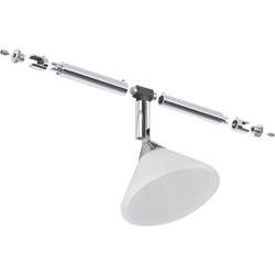 Paulmann Colmar Niedervolt-Seilsystem-Leuchte Universell GU4 10 W LED Chrom, Satin