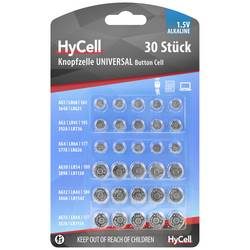 HyCell Knopfzellen-Set je 5x AG 1, AG 3, AG 4, AG 10, AG 12, AG 13