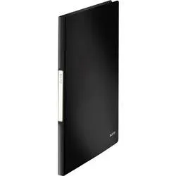 Leitz, LEITZ Sichtbuch Solid PP A4 45641095 schwarz 20 H&uuml;llen