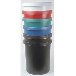 helit, HELIT Papierkorb H6106295 schwarz 45lt