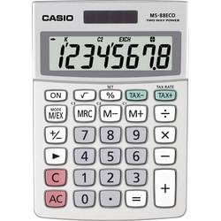 Casio, Casio Tischrechner MS-88ECO 8-stelliges Display Grau