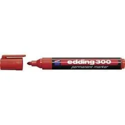 edding, EDDING Permanent Marker 300 1,5-3mm 300-2 rot