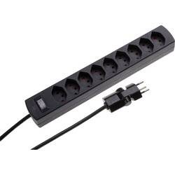 MH Safety-Line, MH Safety-Line 114972 Steckdosenleiste mit Schalter 9fach Schwarz