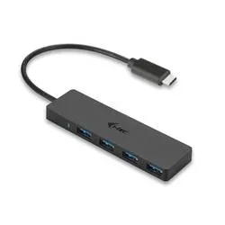 i-tec C31HUB404 USB-Hub 4 Port USB-A USB 3.0 5 GBit/s mit USB-C® Stecker Schwarz C31HUB404