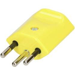 Max Hauri AG 132607 Netzstecker Schweiz Kunststoff 250 V Gelb