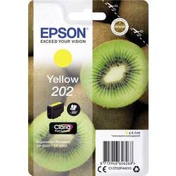 Epson, EPSON Tintenpatrone 202 yellow T02F440 XP-6000/6005 300 Seiten