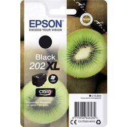 Epson, EPSON Tintenpatrone 202XL schwarz T02G140 XP-6000/6005 550 Seiten