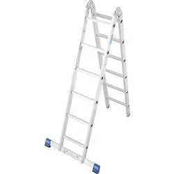 KRAUSE, KRAUSE® STABILO Gelenk-Doppelleiter 2x6 Sprossen