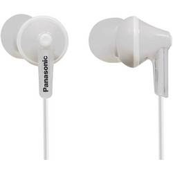Panasonic RP-HJE125E In Ear Kopfhörer kabelgebunden Stereo Weiß Handy