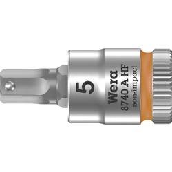Wera 8740 A 05003335001 Innen-Sechskant Steckschlüssel-Bit-Einsatz 5 mm 1/4 (6.3 mm)