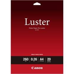 Canon, CANON Photo Paper Pro Luster A4 LU101A4 InkJet, 260g 20 Blatt