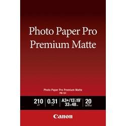 Canon Photo Paper Pro Premium Matte PM-101 8657B006 Fotopapier DIN A3 210 g/m² 20 Blatt Matt
