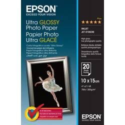 Epson, EPSON Ultra Glossy Photo 10x15cm S041926 Stylus DX 3800 300g 20 Blatt