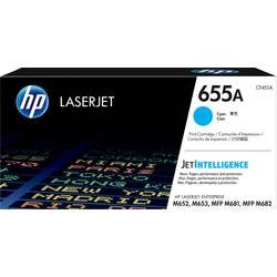 HP, HP Toner-Modul 655A cyan CF451A CLJ Enterprise M652 10'500 S.