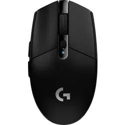 Logitech, Logitech G305 Kabellose Optische Maus für Rechtshänder 6 Taste LIGHTSPEED Schwarz