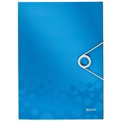 Leitz, LEITZ Sammelmappe WOW A4 45990036 blau f&uuml;r 150 Blatt