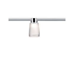 Paulmann Safira Hochvolt-Schienensystem-Leuchte URail LED fest eingebaut 5.2 W LED Chrom, Klar, Satin