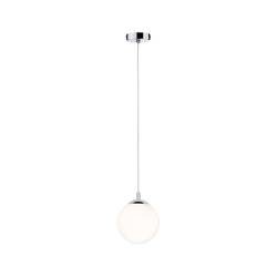 Paulmann Globe 70895 Pendelleuchte LED E27 20 W Chrom, Satin