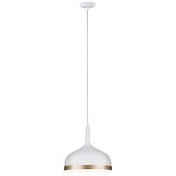 Paulmann Neordic Embla 79628 Pendelleuchte LED E27 20 W Weiß (matt), Gold