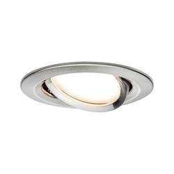 Paulmann 93482 Nova Einbauleuchte LED LED 6 W Eisen (gebürstet)