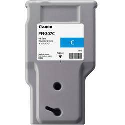 Canon, Canon Tintenpatrone PFI-207C Original Cyan 8790B001 Druckerpatrone