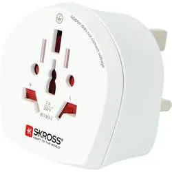 Skross 1.500225-E Reiseadapter CA W to UK (BS)