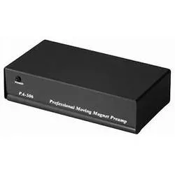 hama 00040506 Stereo-Phono-Vorverstärker PA 506, mit Netzgerät 230 V/50 Hz