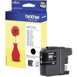 Brother, BROTHER Tintenpatrone schwarz LC-121BK DCP-J132 300 Seiten