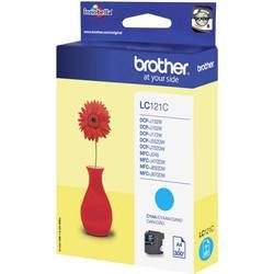Brother, Brother -  Tintenpatrone cyan LC-121C DCP-J132 300 Seiten, One Size