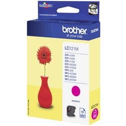 Brother, BROTHER Tintenpatrone magenta LC-121M DCP-J132 300 Seiten