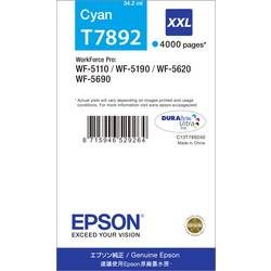 Epson, EPSON Tintenpatrone XXL cyan T789240 WF 5110/5620 4000 Seiten