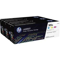 HP, HP Toner Tri-Pack 305A CMY CF370AM LJ Pro Color M375 2600 Seiten