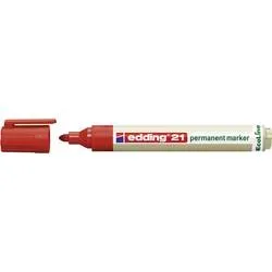 edding, EDDING Permanent Marker 21 1.5-3mm 21-2 rot
