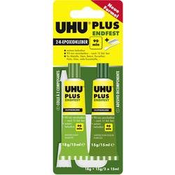 UHU, UHU Kraftkleber Permanent ENDFEST Flüssig Transparent 2 x 15 ml 45670