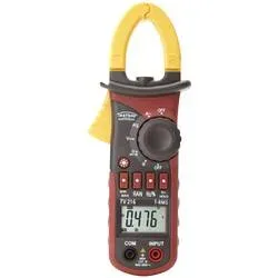 Testboy TV 216N Stromzange, Hand-Multimeter digital CAT III 600 V Anzeige (Counts): 6600