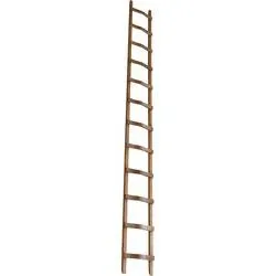 MUNK Günzburger Steigtechnik 33124 Holz Dachleiter Braun 10.6 kg