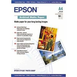 Epson, EPSON Archival Matt Paper A4 S041342 InkJet 189g 50 Blatt