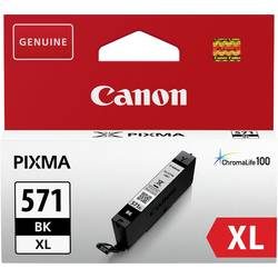 Canon, CANON Tintenpatrone XL schwarz CLI-571XLBK PIXMA MG5750 11ml