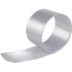 DSG Canusa 1513002010 Akkuschrumpfschlauch ohne Kleber Transparent 19 mm 9.50 mm Schrumpfrate:2:1 Meterware