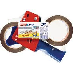 tesa, tesa Packbandabroller tesapack PVC Blau, Rot 199 mm (B) x 66 m (L) Kunststoff, Metall 4120