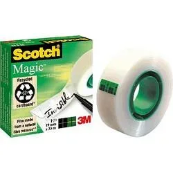Scotch, SCOTCH Magic Tape 19mmx33m 8101933K unsichtbar
