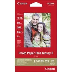 Canon, CANON Photo Paper Plus 265g 10x15cm PP2014x6 InkJet glossy II 50 Blatt