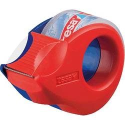 tesa, tesa Handabroller tesafilm Mini Blau, Rot 19 mm (B) x 10 m (L) Metall