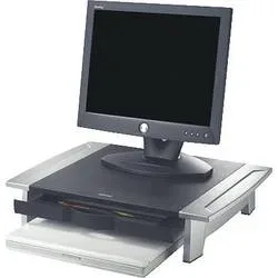 Fellowes, Fellowes Monitorständer Basic Schwarz, Silber